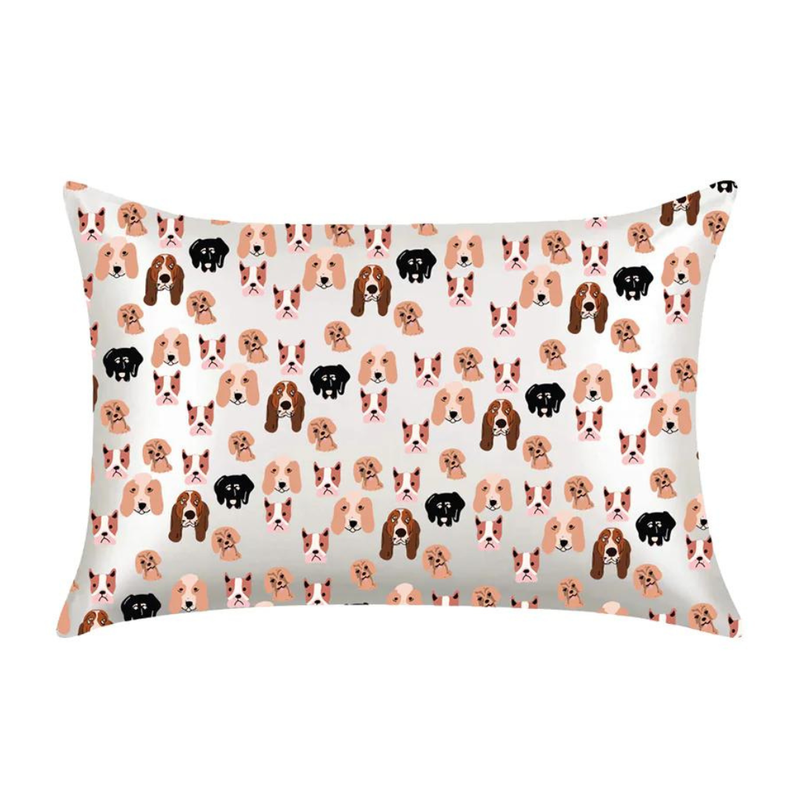 Dog Satin Pillowcase: Dog