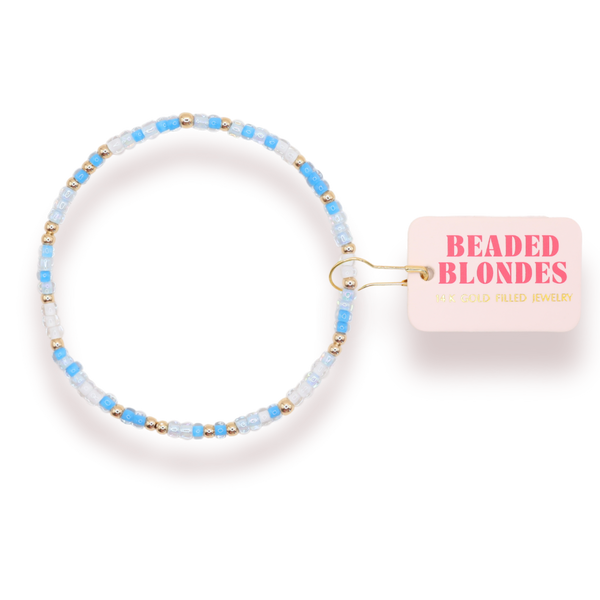 Alpha Delta Pi Sprinkle Bracelet: Petite 6.25 inch