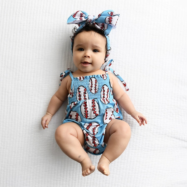 Bambino Smocked Bubble Romper