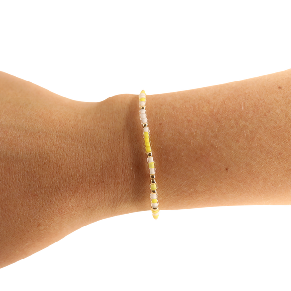 Kappa Alpha Theta Sprinkle Bracelet: Petite 6.25 inch