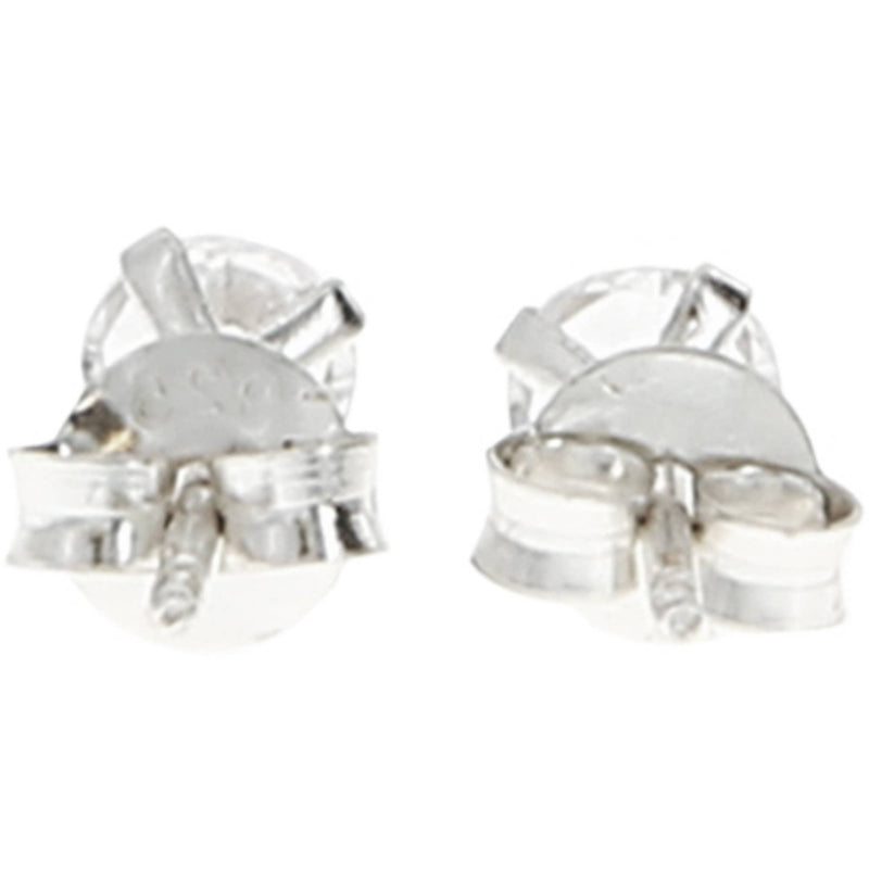 30 - 4mm Sterling Silver Cubic Zirconia Stud Earrings