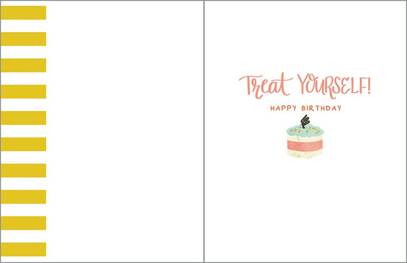 Birthday Greeting Card - Birthday Treats