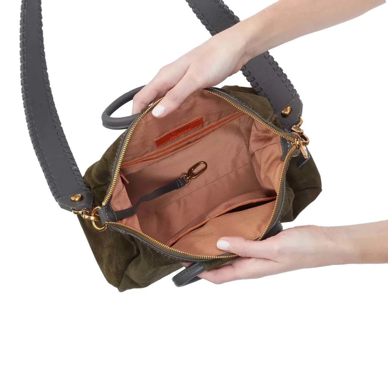 Sheila Medium Satchel Herb