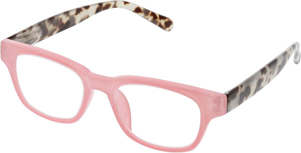 Vintage Vibes - Pink/Gray Tortoise +2.00