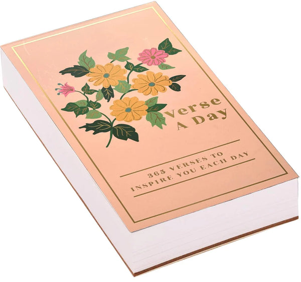 A Verse a Day Pad Colorful Blossoms