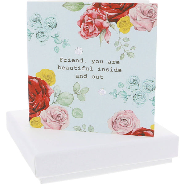 Friend - 5mm Sterling Silver Cubic Zirconia Stud Earrings