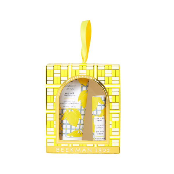 Sunshine Lemon Hand & Lip Hydration Kit