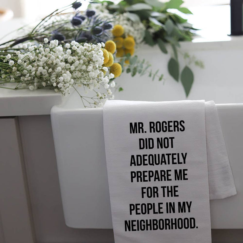 MR ROGERS TEA TOWEL