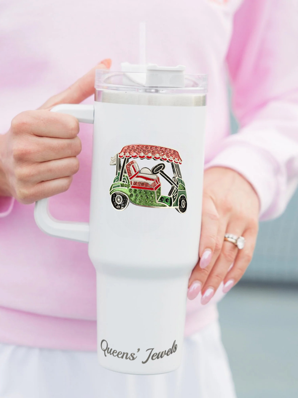 Golf Cart 40oz Tumbler