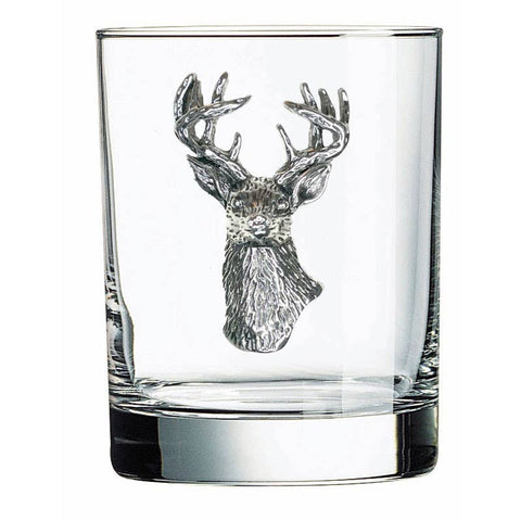 Silver Deer Double Old Fashioned Glass - Thumbnail 2
