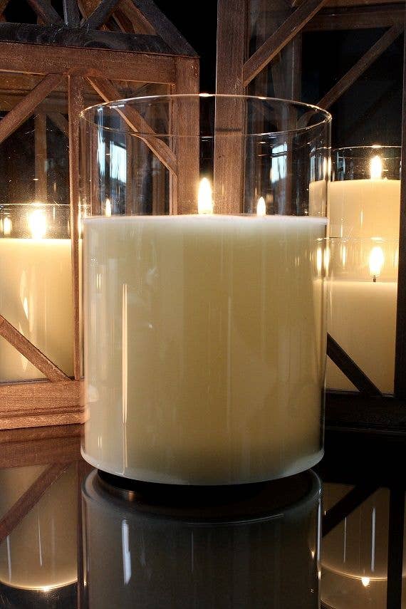 5.75x7.75"Simply Ivory Radiance Poured Candle