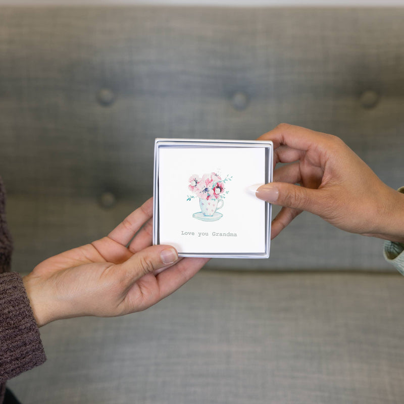 Love You Grandma - Earring & Card
