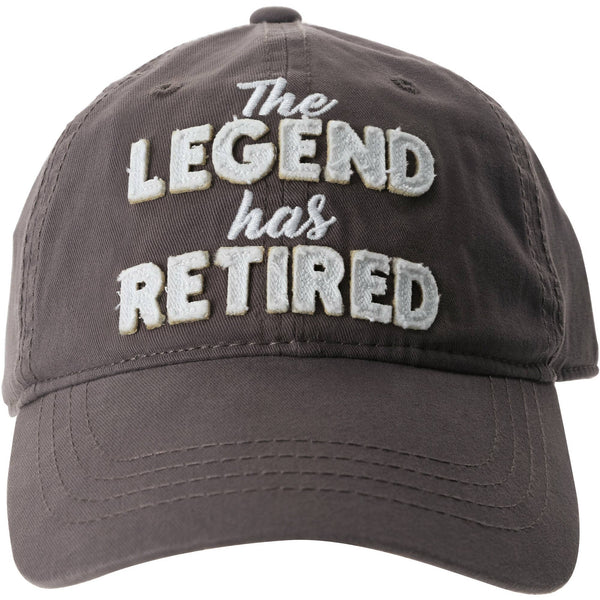 The Legend - Gray Adjustable Hat