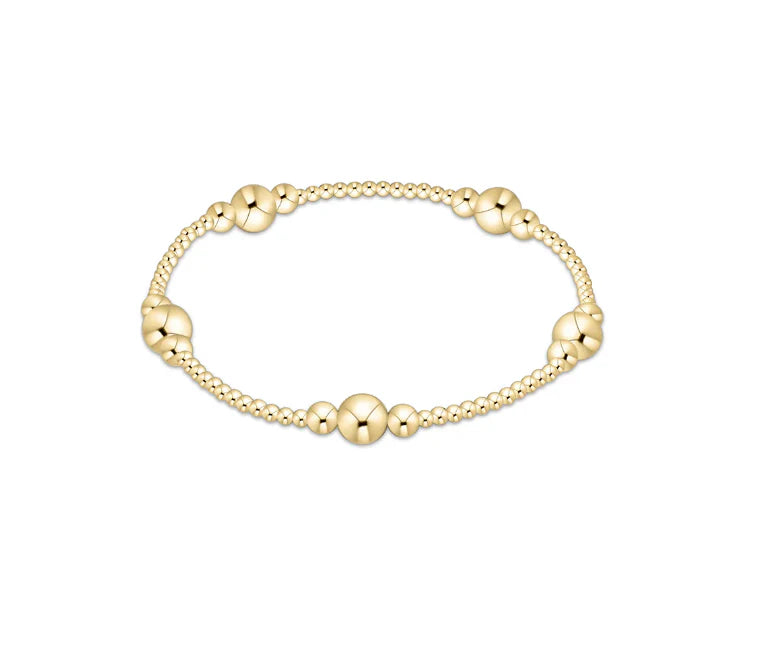 Purpose Gold 6mm Bead Bracelet