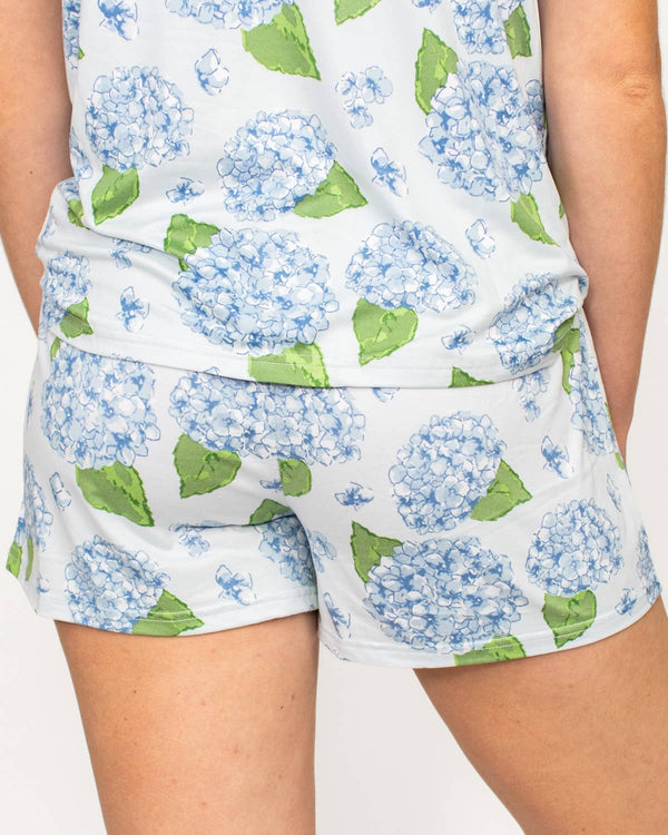 Hydrangea Sleep Shorts