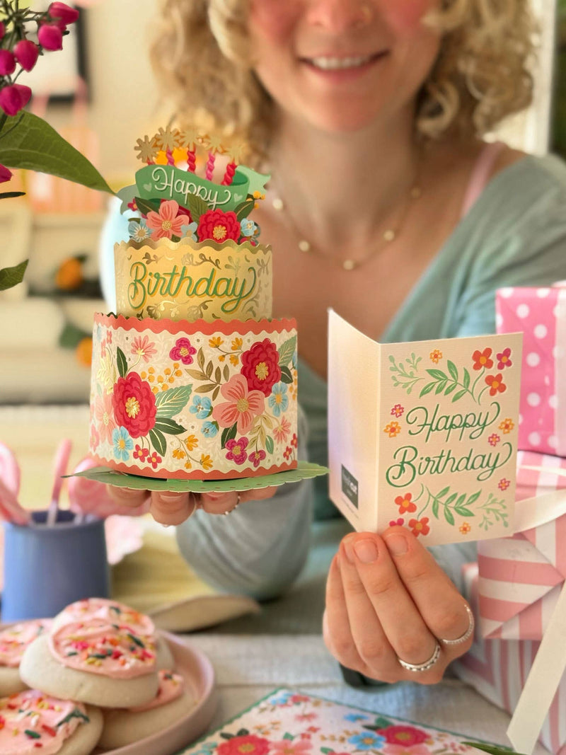 Mini Blooming Birthday Cake