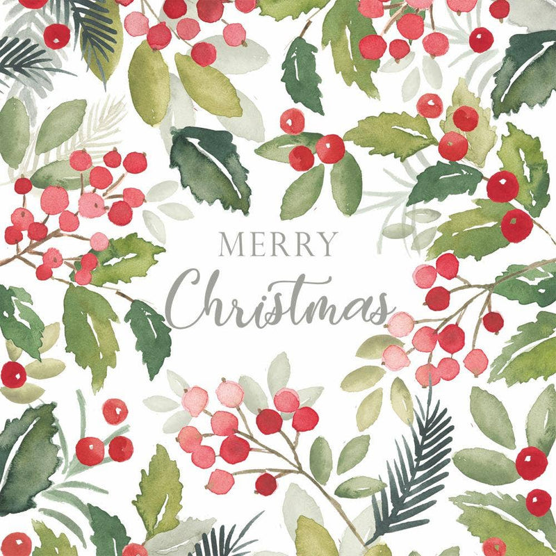 LUNCH-MERRY BERRIES, WHITE