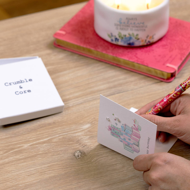 Presents - 4mm Sterling Silver Cubic Zirconia Stud Earrings