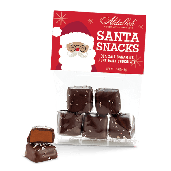 Santa Snack Sea Salt Caramels