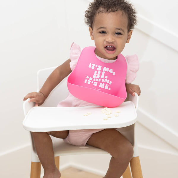 Taylor Swift It's Me Hi Wonder Bib: Pink