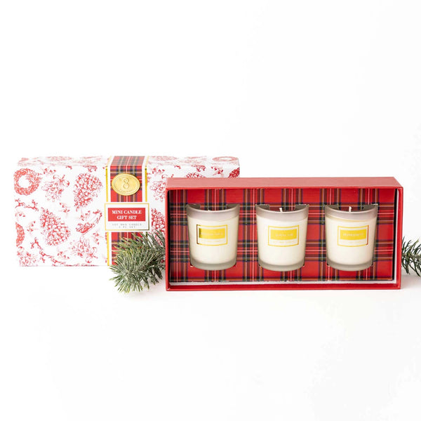 3-Piece Boxed Candle Set - Festive Spice