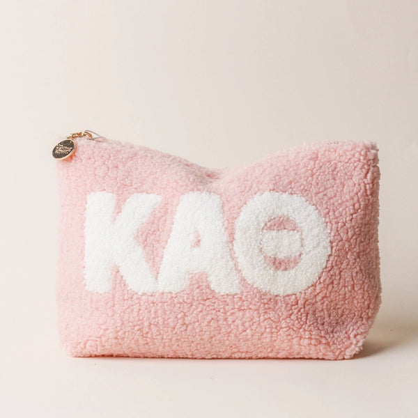 Kappa Alpha Theta Blush Teddy Letter Pouch