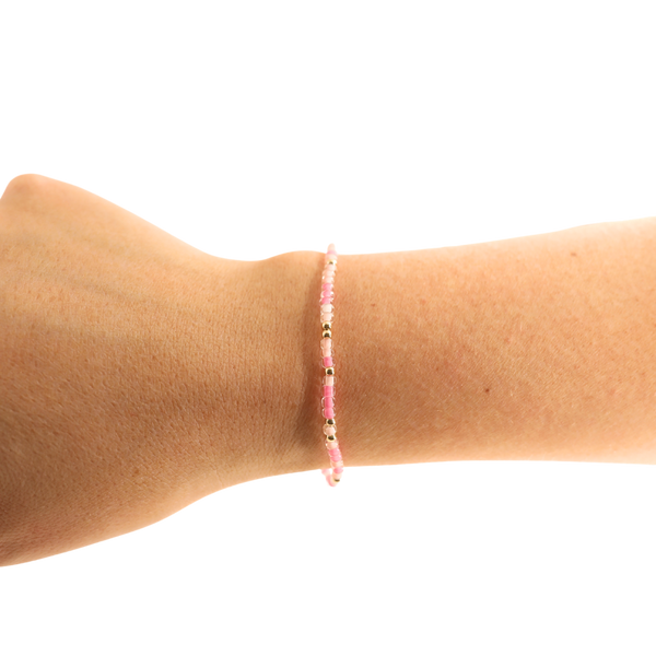 Gamma Phi Beta Sprinkle Bracelet: Petite 6.25 inch