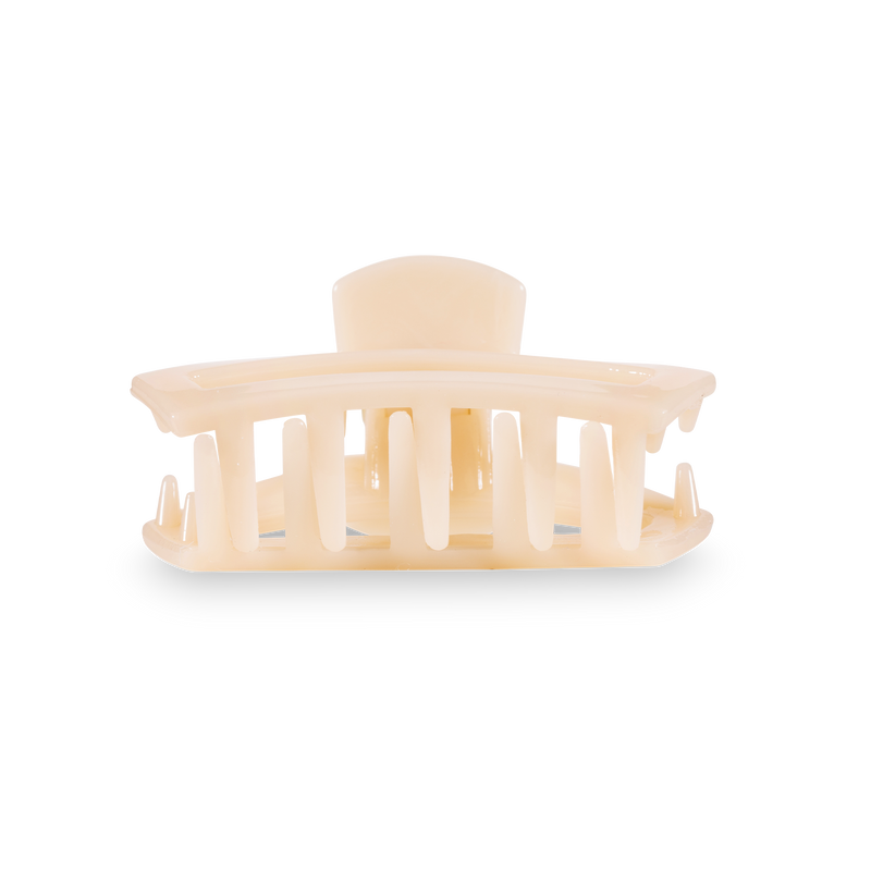 Open Hair Clip | Tiny | Almond Beige