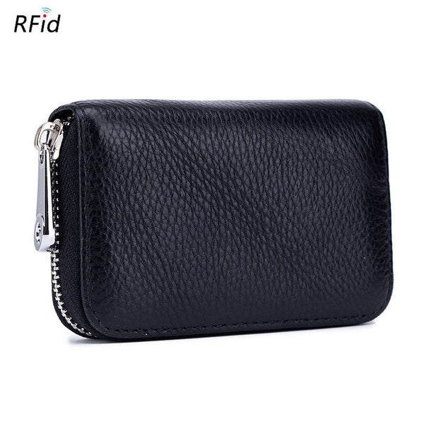 Anti-Theft Card Case - Black