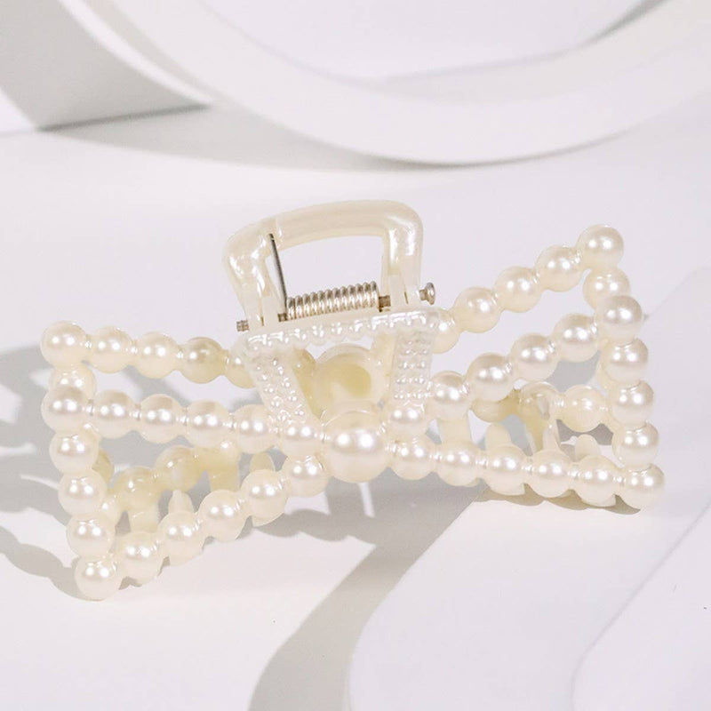 Chic Pearl Heart Claw Clip – Minimalist Hair Grip_CWAHA5650: TYPE5 / (OS) 1