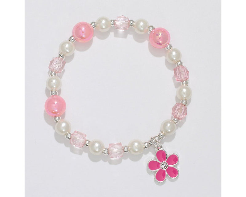 Bracelet-Little Love-Pink Flower