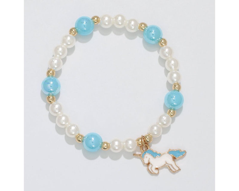 Bracelet-Little Love-Blue Unicorn