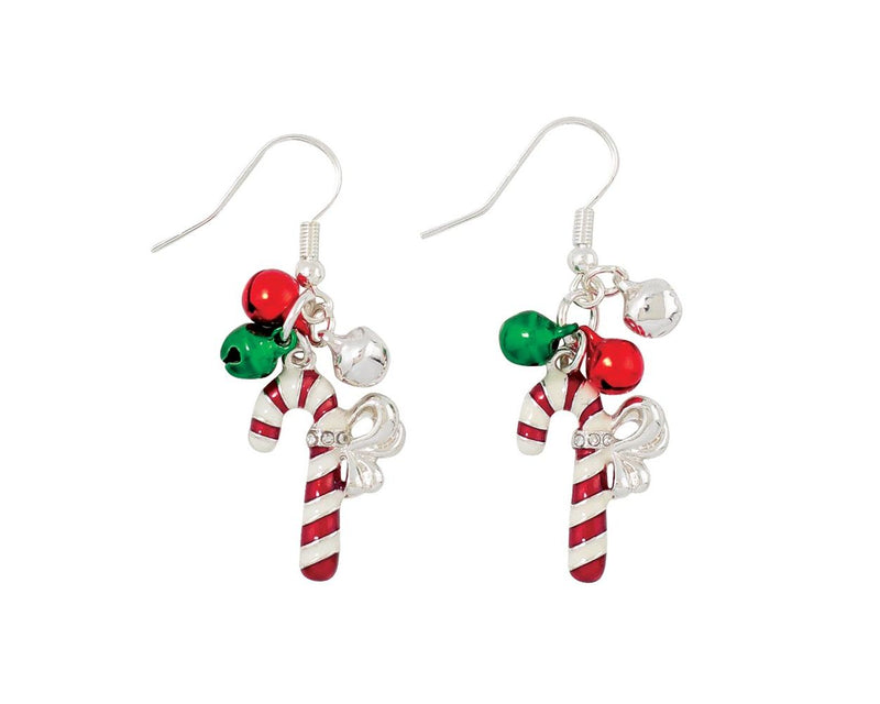 Candy Canes Earrings