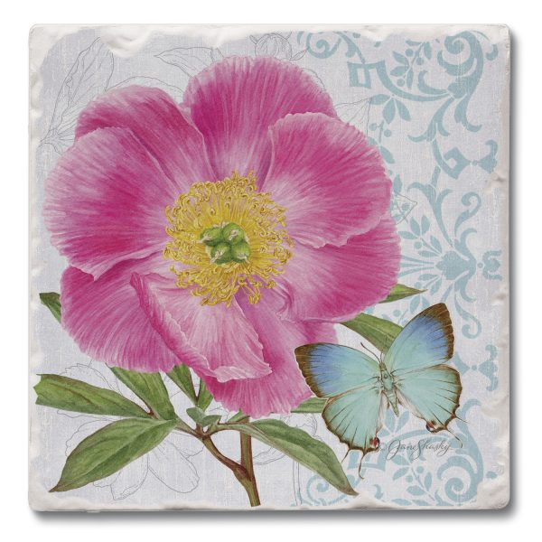 Peony Square Single Coaster