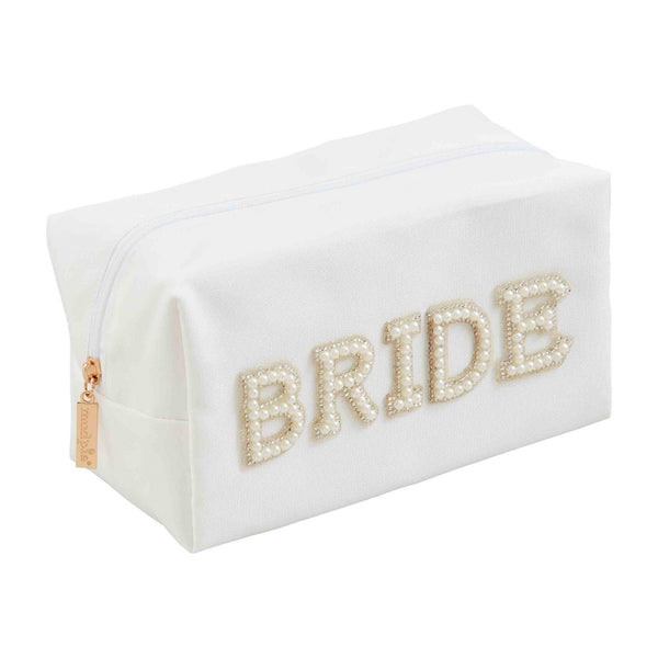 Bride Patch Case with Pearls