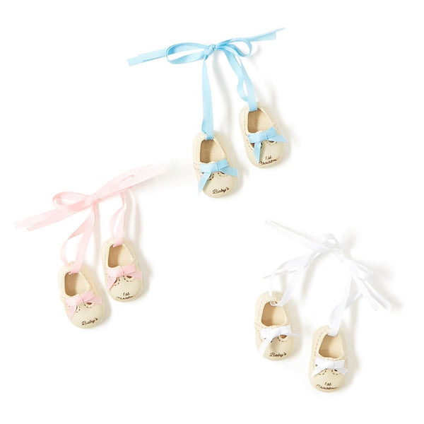 Baby's First Christmas Bootie Ornament