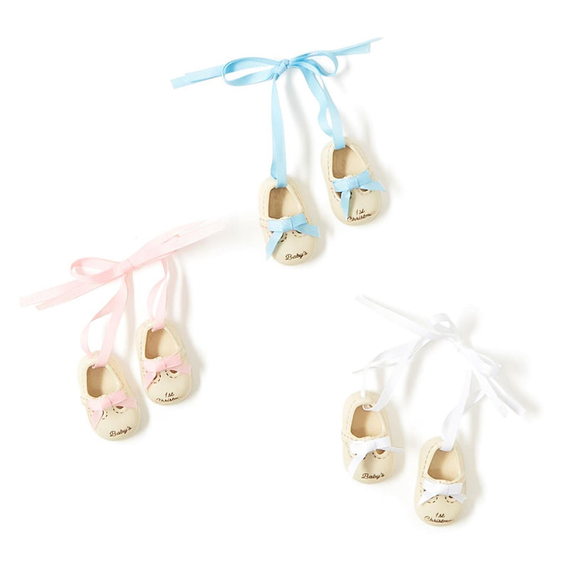 Baby's First Christmas Bootie Ornament