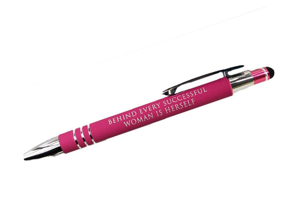 Behind Every Successful Woman is Herself Graduation Pen