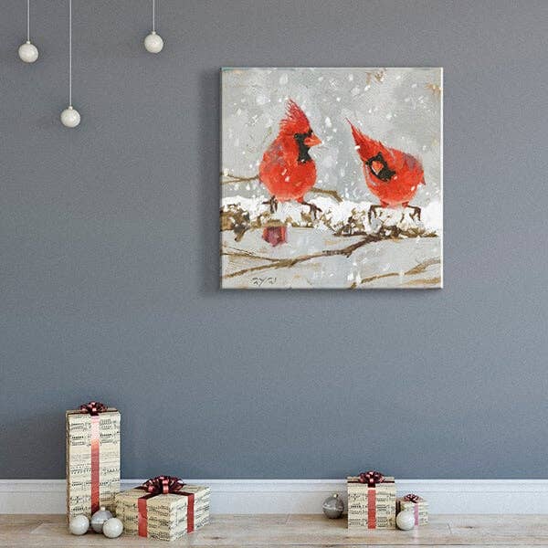 Gygi Christmas Cardinals 5"x5"