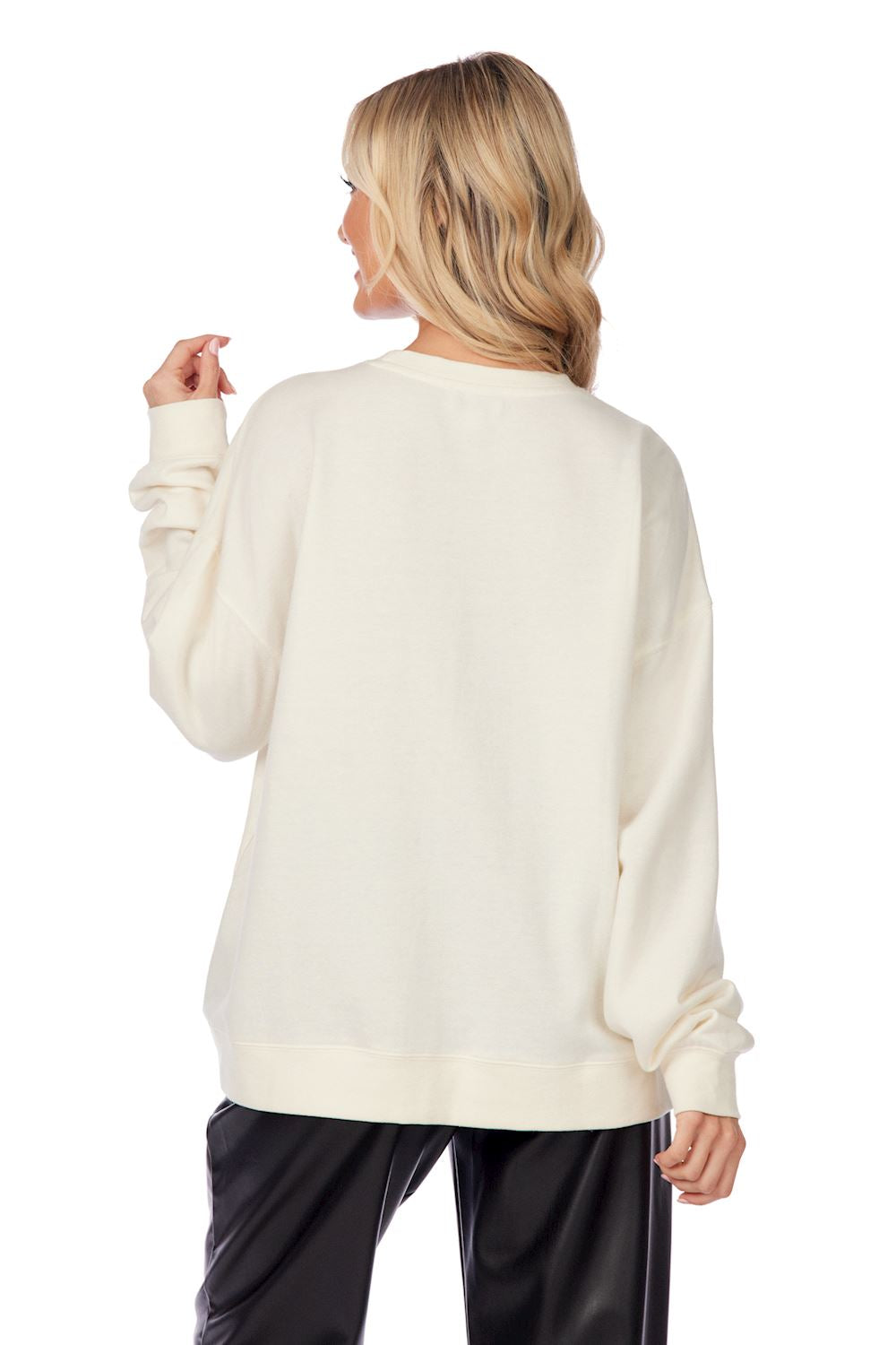 White Champagne Sparkle Sweatshirt – Bella Chic Home and Gift
