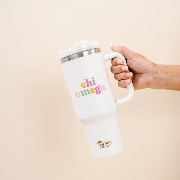 Chi Omega 40 Ounce Tumbler