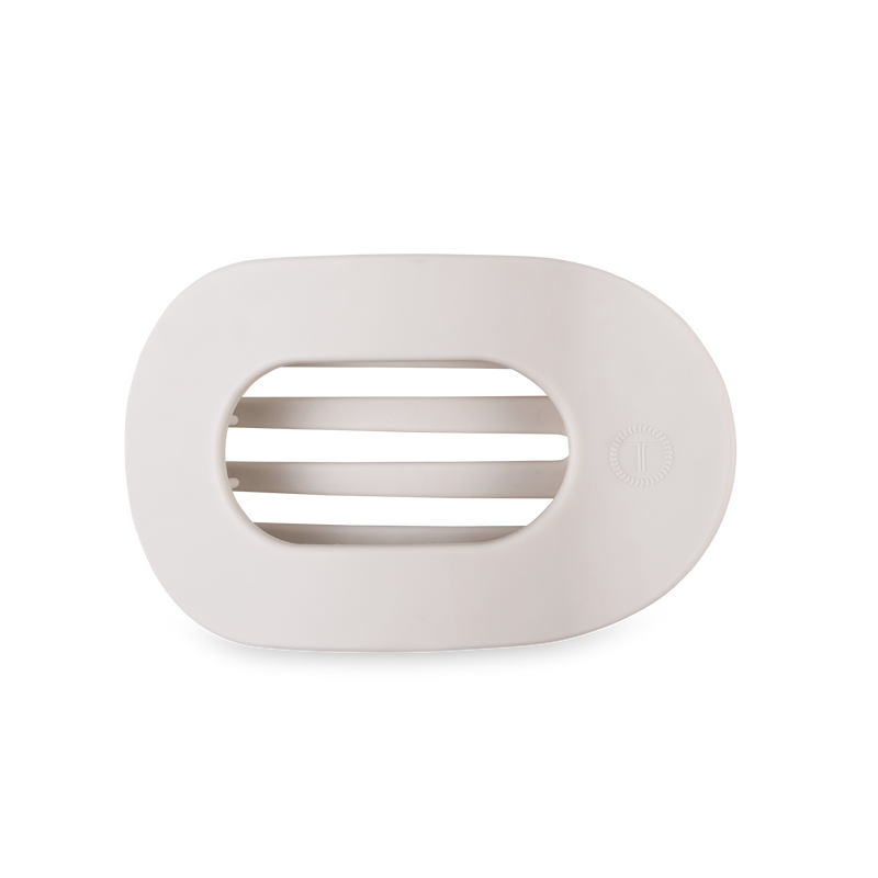 Toasted Medium Round Flat Hair Clip