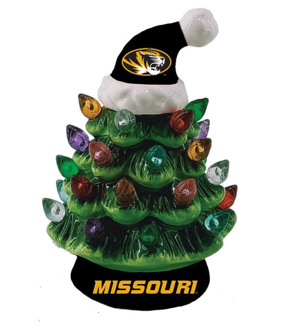 4” Mini LED Tabletop Christmas Tree - Mizzou