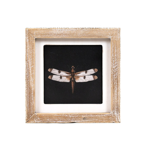 Dragonfly/Butterfly Reversible Sign