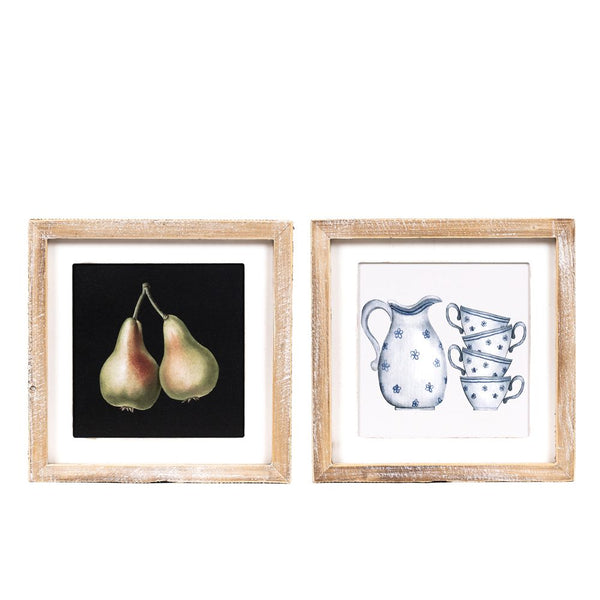 Pear/Pitcher Reversible Sign