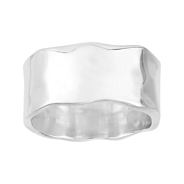 Silpada 'Peacefully' Sterling Silver Band Ring: 6