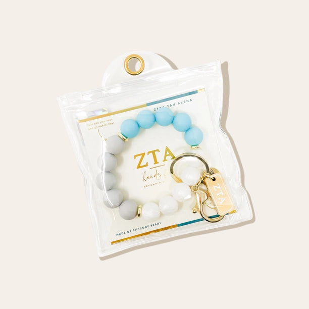 Zeta Tau Alpha Keychain Wristlet