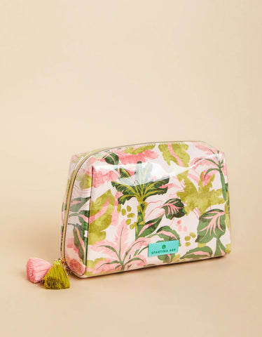 Large Cosmetic Pouch Palm Paradise - Thumbnail 4