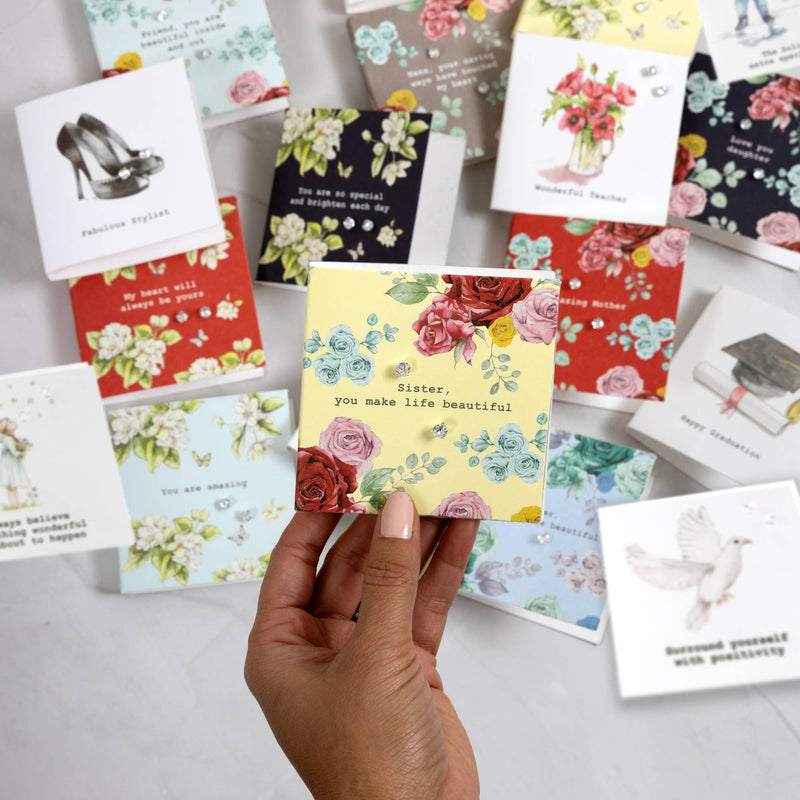 Sister - 5mm Sterling Silver Cubic Zirconia Stud Earrings