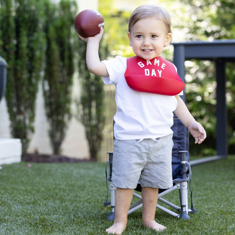 Game Day Wonder Bib: Red